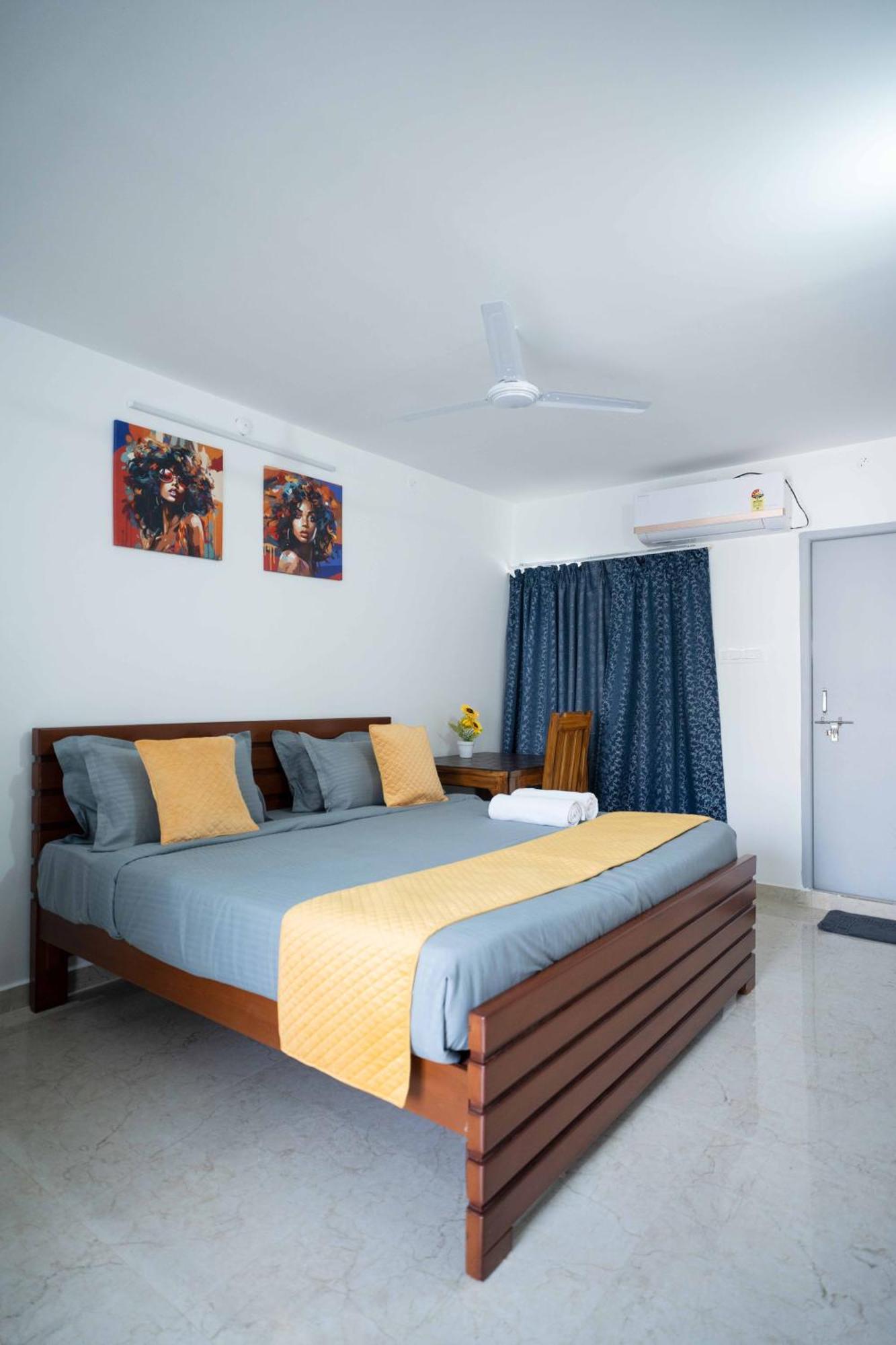 Yellow Bells Studios And Suites Gachibowli Zewnętrze zdjęcie